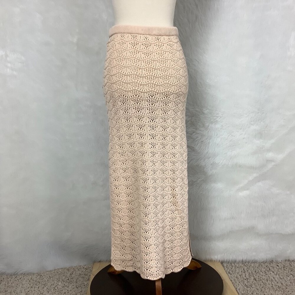 Spell & The Gypsy Spell Road to Paradise Knit Skirt Wheat M - Picture 3 of 6
